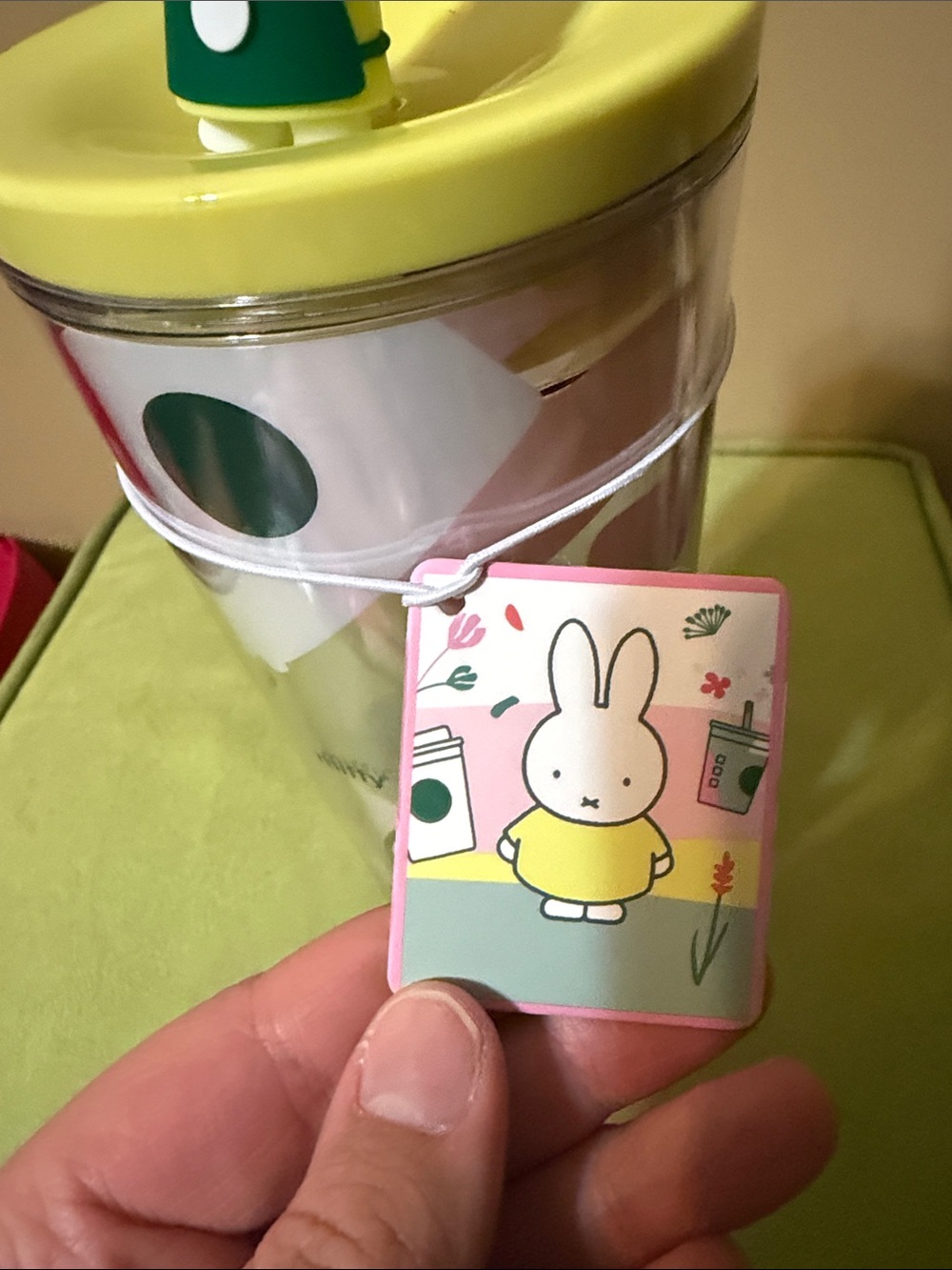 Miffy + Starbucks Cold Tumbler With Miffy Straw Charm - Picture 4 of 9
